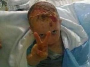 İşte çok konuşulan Gazzeli çocuğun fotoğrafı