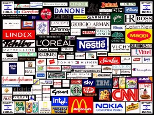 İsrail markalarına boykot listesi
