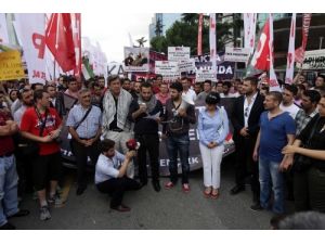 Chp’li Gençler Gazze Saldırısını Protesto Etti