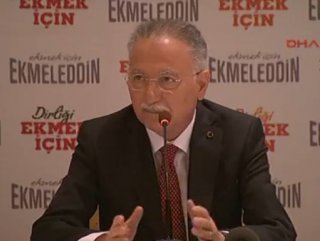 İhsanoğlu ekmeğin fiyatını soran muhabire kızdı