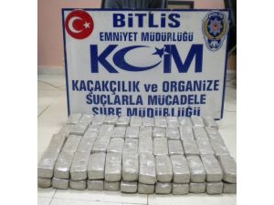 Bitlis’te 48 Kilo Eroin Ele Geçirildi