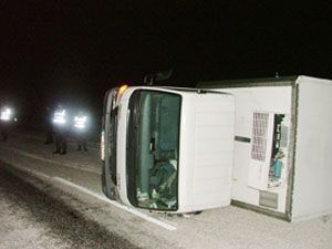 Kulu'da trafik kazası: 1 yaralı