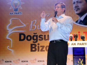 Bakan Davutoğlu Konya’da gençlere seslendi