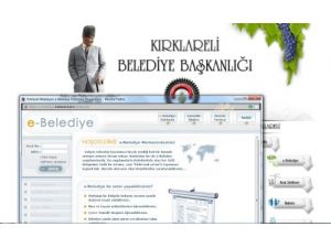 Kırklareli'nde E-belediye İşlemleri Kolaylaşıyor