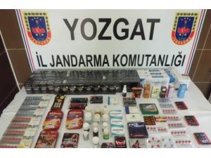 Jandarmadan Kaçak Sigara Ve Hap Operasyonu