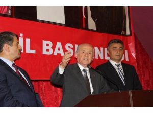 Bahçeli: Erdoğan, Her Türlü Tezgahla Yarışmalarını Devam Ettiriyor