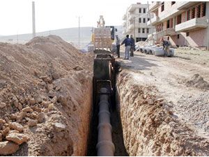 2010 için 120 kilometre kanalizasyon hattı hedefi