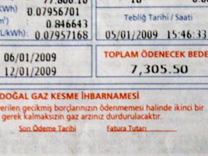 Gaz yerine battaniye