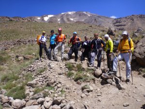Türk dağcılar İran'ın en yüksek dağına çıktı