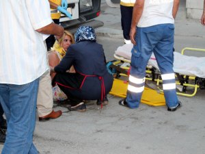 Alkollü kadın otelin penceresinden düşerek ayağını kırdı