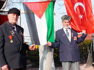 Gazilik madalyası Filistin’e