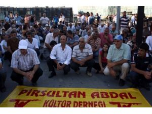 Bursa Alevi Bektaşı Dernekleri İşid’e Protesto Etti