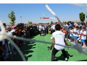 Kayseri 2014 Spor Festivali Ve Açık Su Yüzme Yarışları Başladı