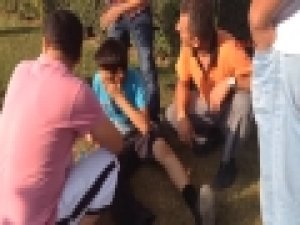 Suriyeli çocuğa otomobil çarptı