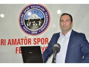 Ağrı'da Amatör Lig Fikstürü Çekildi