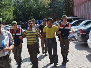 Kalorifer hırsızları yakalandı