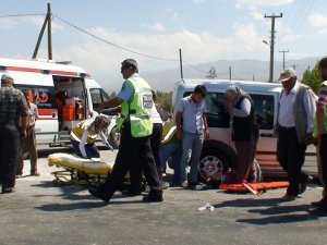 Ereğli'de trafik kazası: 3 yaralı