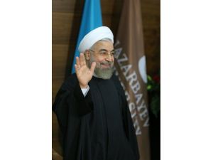 İran Cumhurbaşkanı Ruhani, Tacikistan'da