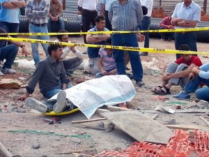 Konya'da bir işçi öldü