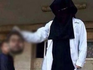 IŞiD'te baş kesen kadın doktor!