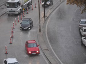 Konya'da sağanak yağmur