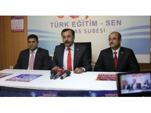 Türk Eğitim-sen Yarın Ülke Genelinde İş Bırakıyor