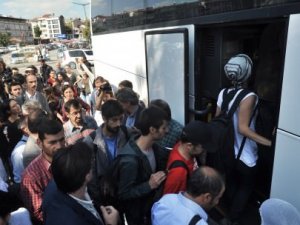 IŞİD'le savaşmak için İstanbul'dan 35 otobüs gitti