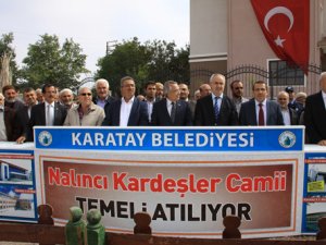 Nalıncı Kardeşler Camii'nin temeli atıldı