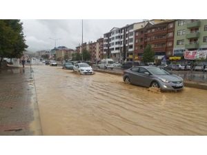 Tunceli'de Yağış Hayatı Ve Ulaşımı Etkiledi