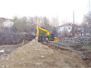 Tepeköy’de altyapı çalışmaları