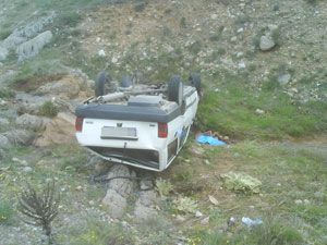 Beyşehir'de trafik kazası: 2 yaralı