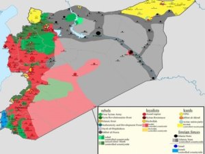 Suriye'nin haritası değişti