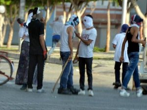 Etekli Kobani protestocusu görüntülendi