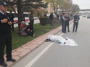 Konya'da otomobilin çarptığı yaşlı kadın öldü