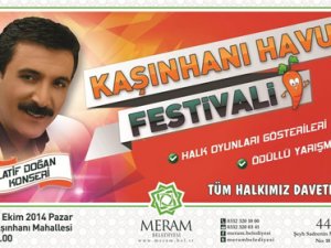 Meram’da havuç festivali