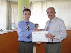 Eczane teknisyenleri sertifikalarını aldı