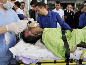 Elektrik akımına kapılan 2 işçi yaralandı