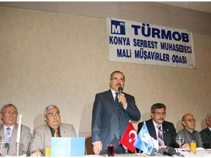 Konya SMMMO üyeleri yemekte buluştu