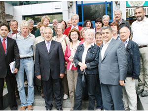 Alman heyetten AKP ve Büyükşehir’e ziyaret