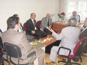 Kurum müdürlerinden Tabip Odası’na ziyaret