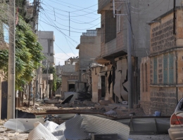 IŞİD şehri yıkmaya başladı