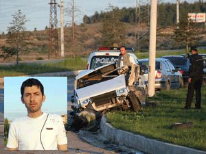 Otomobil sürücüsü hayatını kaybetti