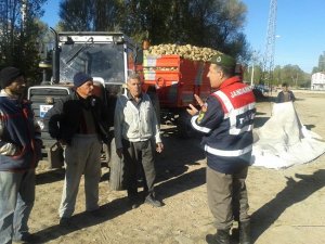 Pancar yüklü römorklara takip