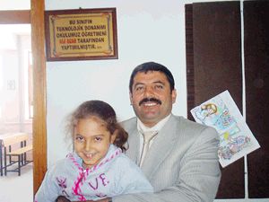 Karapınar'da öğretmenden örnek davranış