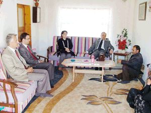 Kaymakam Yırık'tan şehit ailesine ziyaret 