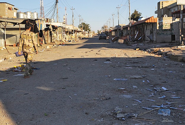 ﻿ IŞİD'den geriye harabe şehir kaldı