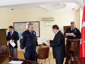 Cihanbeyli’de başarılı personel ödüllendirildi