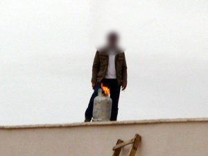 Konya'da intihar girişimi