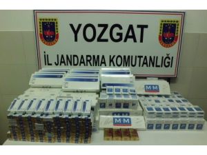 Yozgat'ta Kaçak Sigara Operasyonu