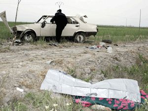 Konya'da tarafik kazası: 1 ölü, 3 yaralı
